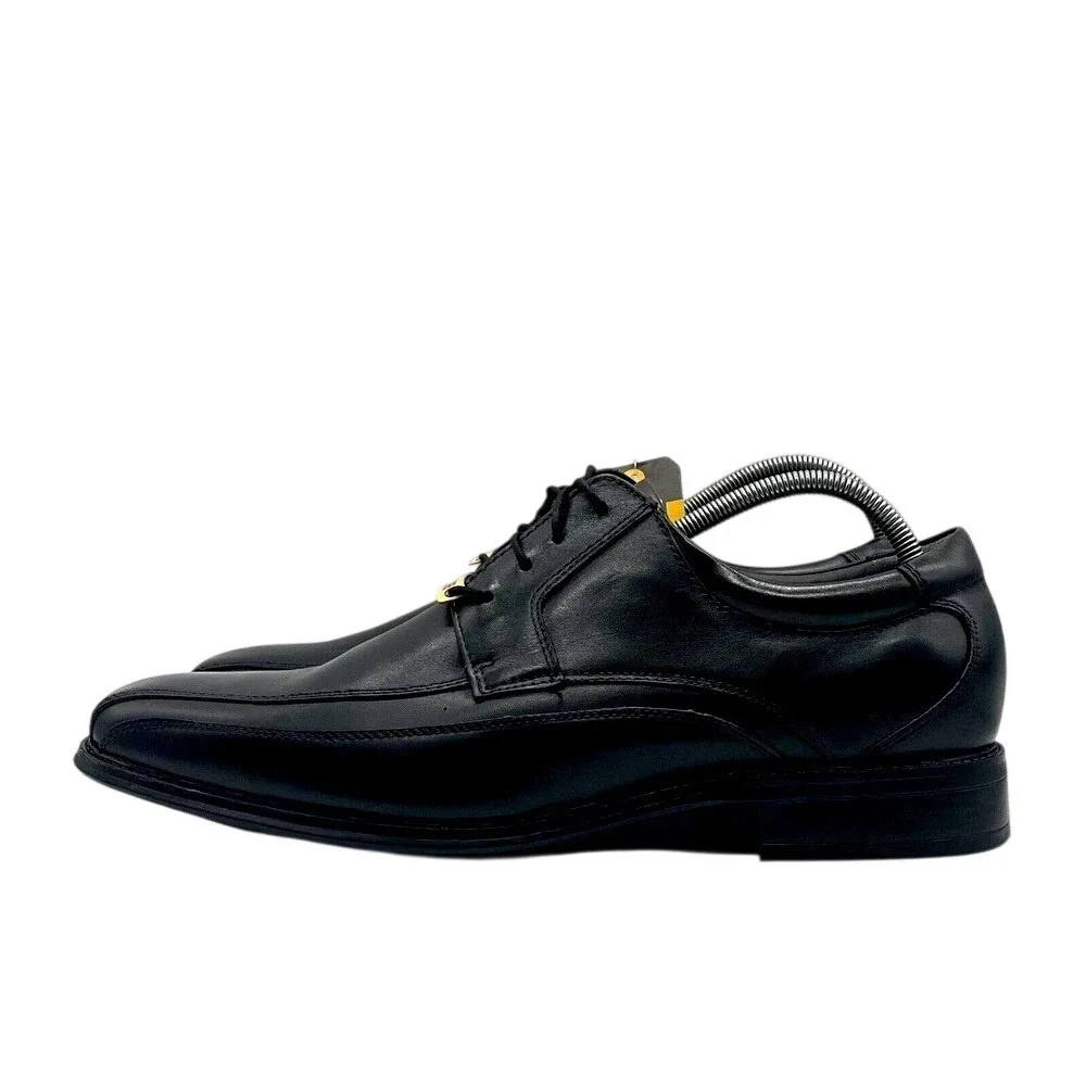 Dockers Gordon Mens Black‎ Leather Square Toe Oxford Dress Shoes 13W 90-27244